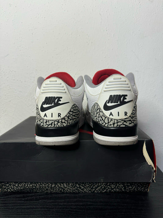 JORDAN 3 JTH WHITE CEMENT (USED) / 11