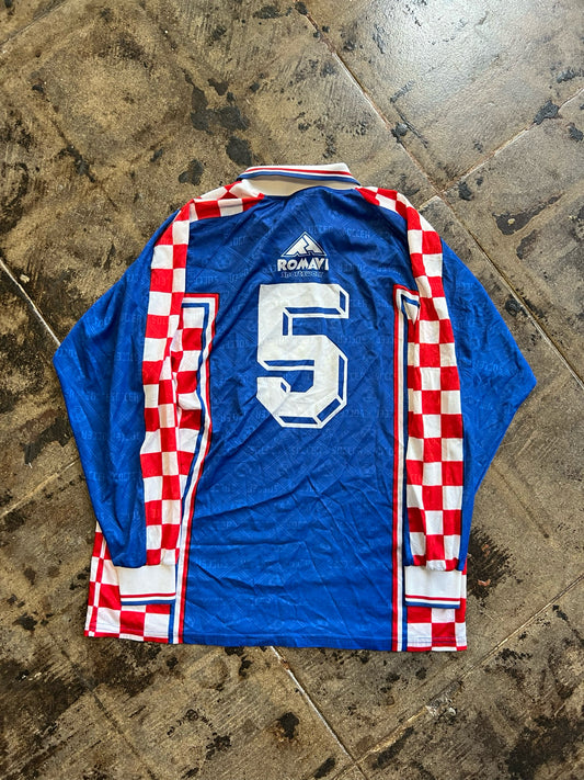 LOS GALLOS BLANCOS JERSEY LONG SLEEVE SIZE: M