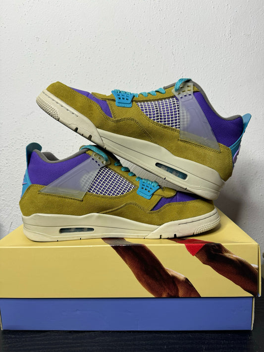JORDAN 4 UNION DESERT MOSS (USED) SIZE:13