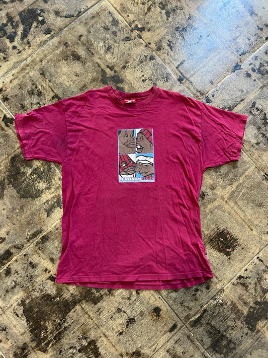 PLATINUM FUBU FAT ALBERT TEE SZ: 2XL