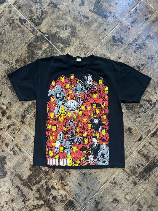 MARVEL IRON MAN TEE SZ: L