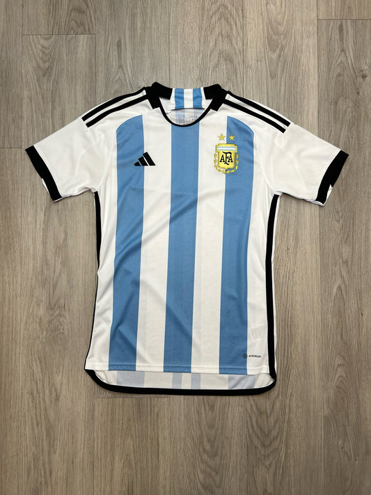 ADIDAS 22’ WC ARGENTINA HOME KIT SZ:SMALL