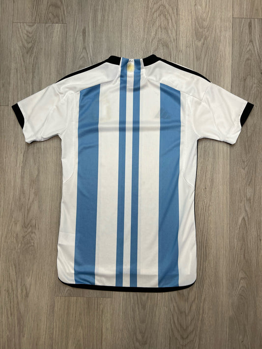 ADIDAS 22’ WC ARGENTINA HOME KIT SZ:SMALL