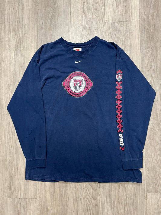 NIKE USA SOCCER LONG SLEEVE SZ.XL