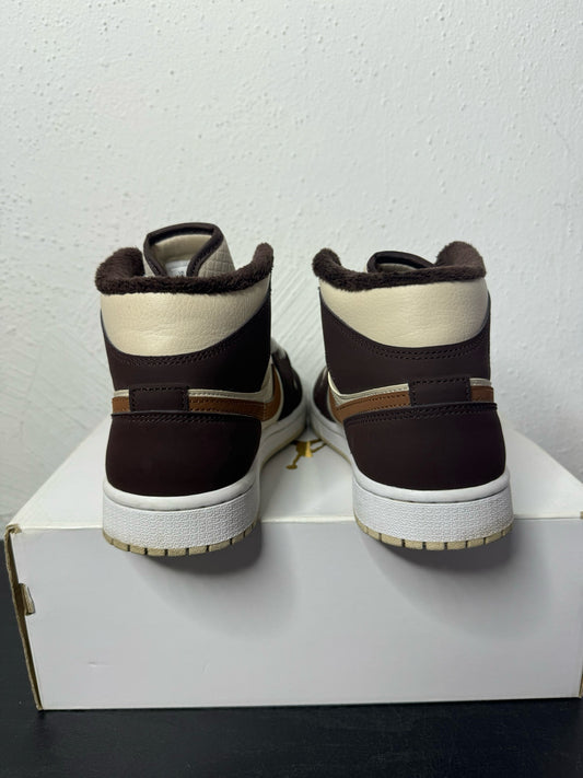 JORDAN 1 MID OATMEAL (USED) / 8.5W(7Y)