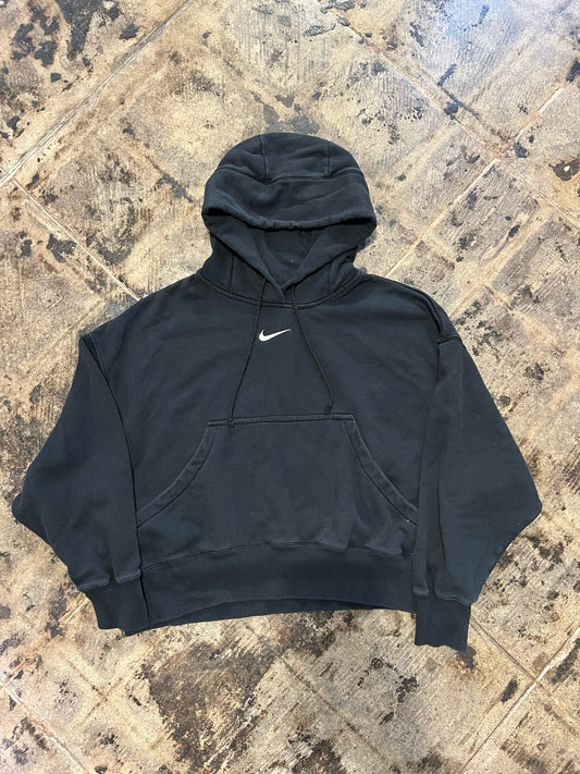 NIKE CENTER SWOOSH HOODIE CROPTOP  SZ: S