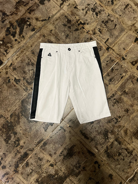 DNM WHITE JORTS SIZE:34