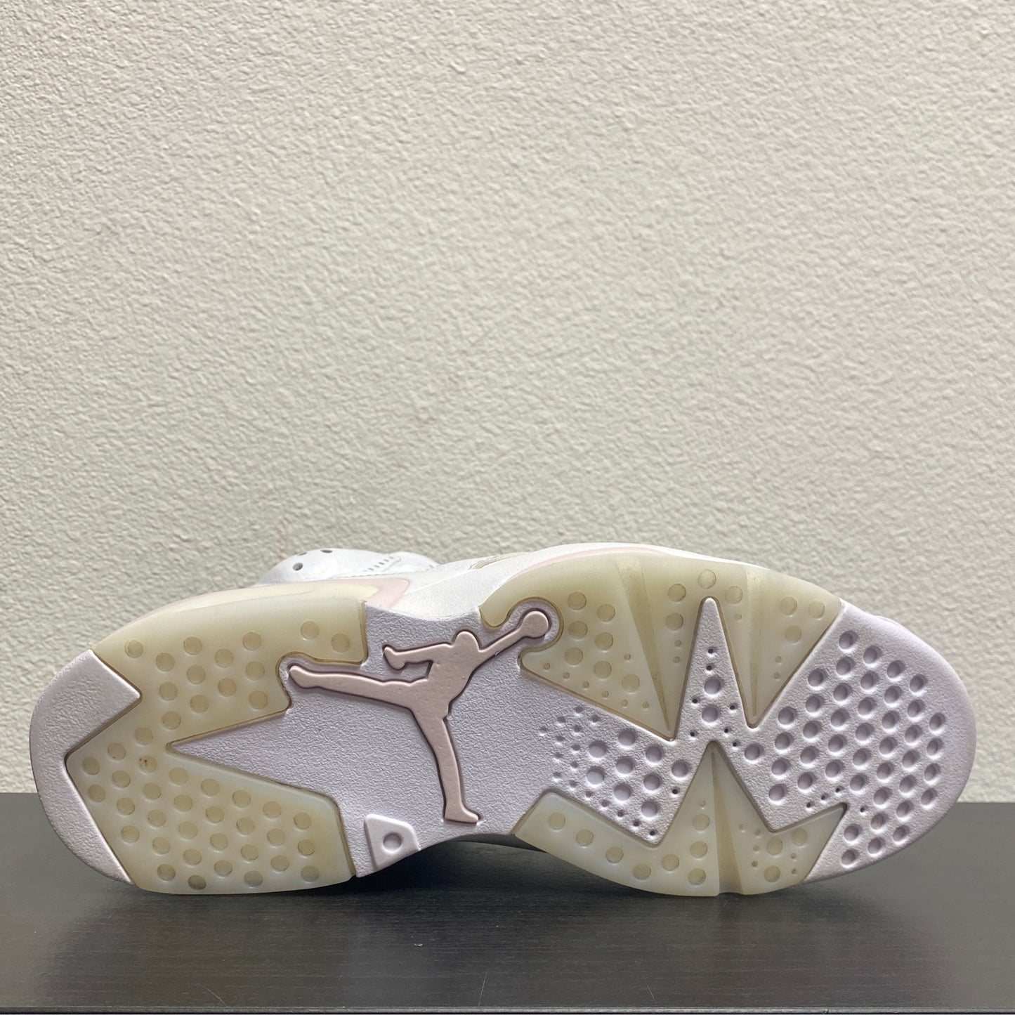 JORDAN 6 GOLD HOOPS(USED)