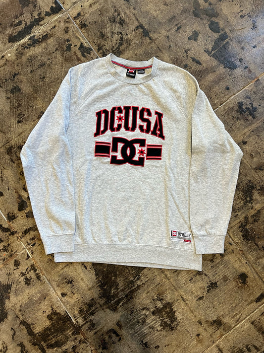 DC USA CREWNECK SZ: L