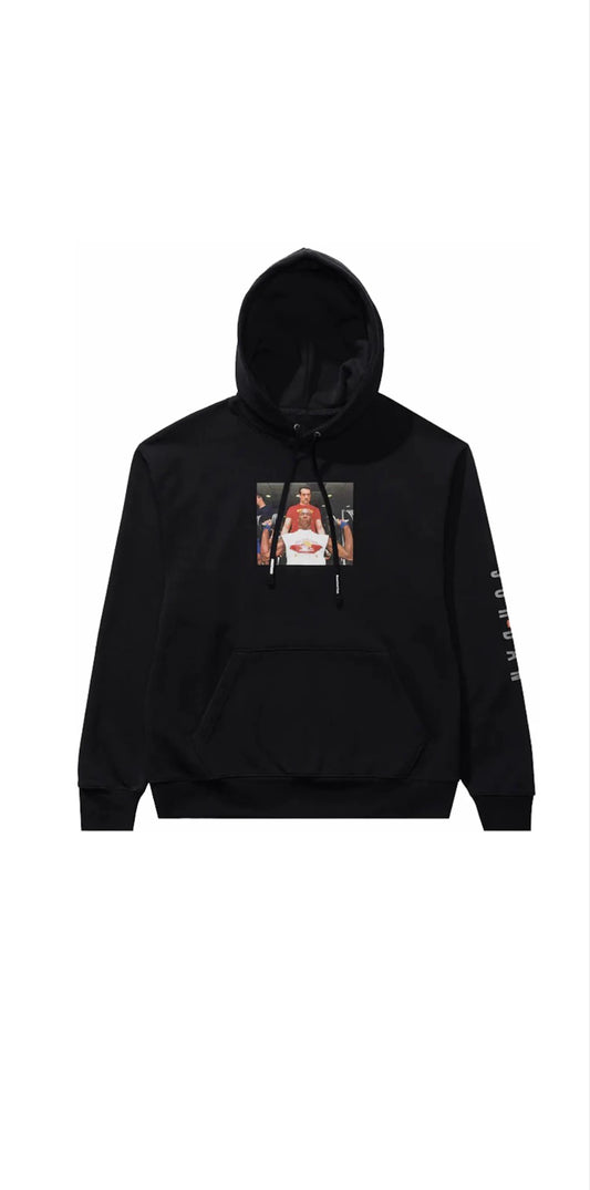 JORDAN X UNDEFEATED WEIGHTS HOODIE BLACK / S