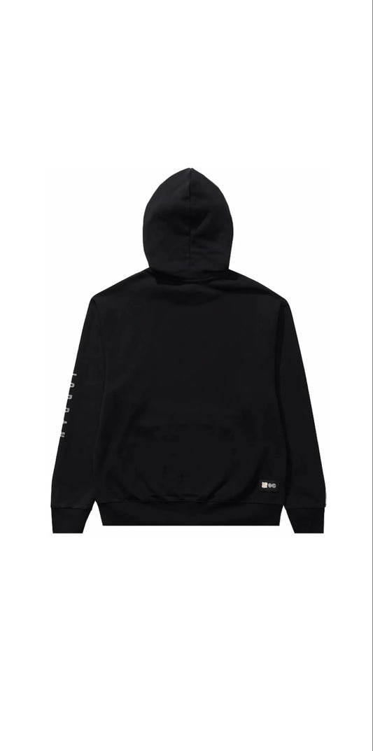 JORDAN X UNDEFEATED WEIGHTS HOODIE BLACK / S