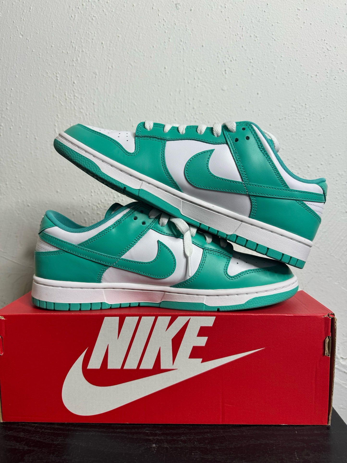 DUNK LOW CLEAR JADE (USED) / 9