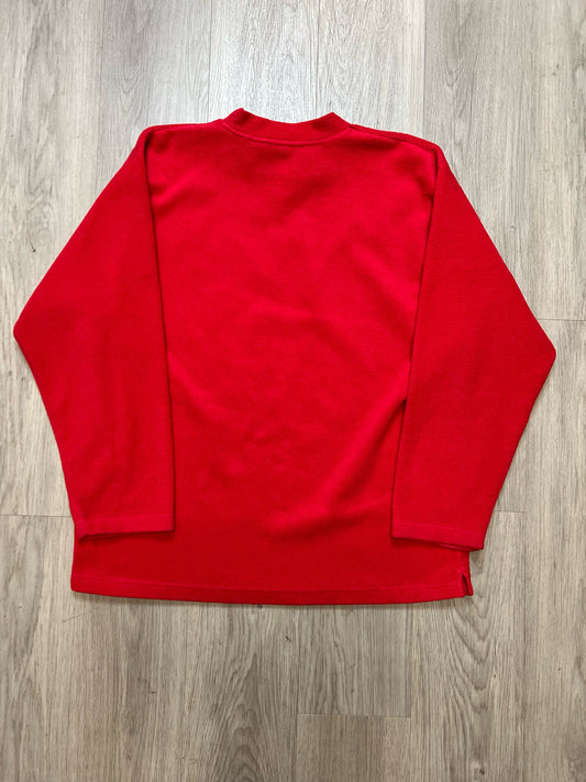 DETROIT REDWINGS FLEECE CREWNECK SZ: XL
