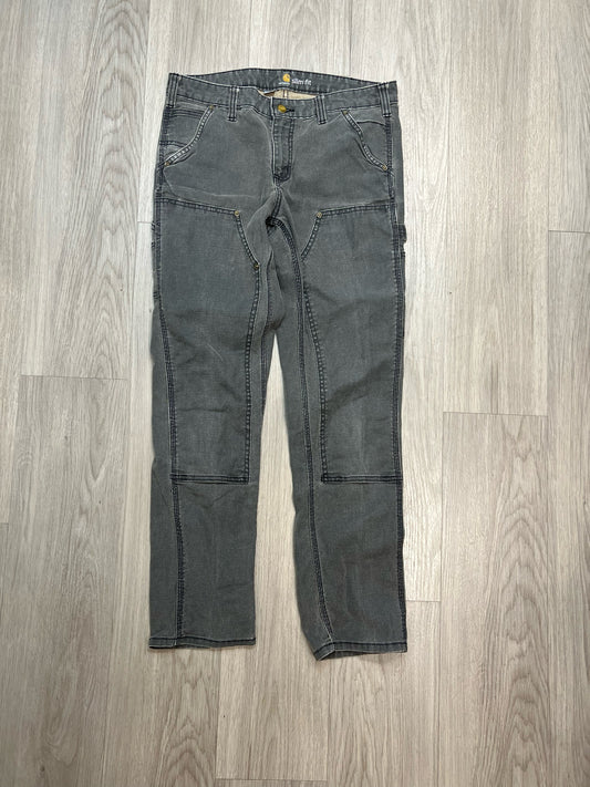 CARHARTT DOUBLE KNEE JEANS SLIM FIT SZ: 6