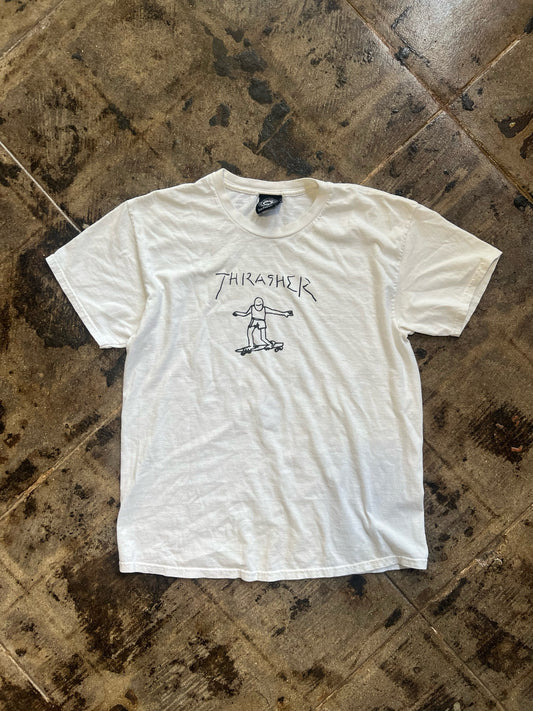 THRASHER TEE SZ: MED
