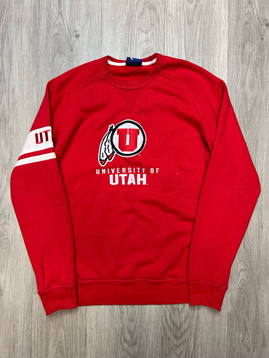 UNIVERSITY OF UTAH CREWNECK SZ: L