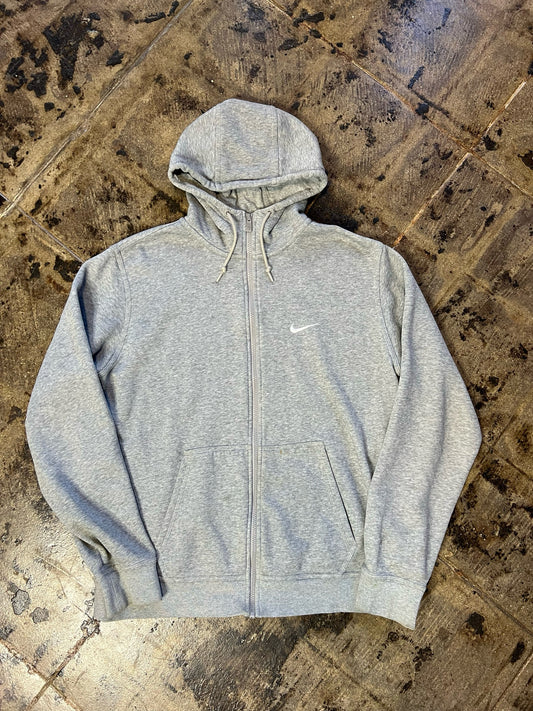 GREY NIKE HOODIE SZ: L