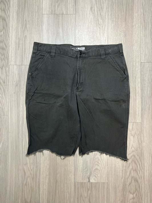 GREY CARHARTT SHORTS SZ: 40'