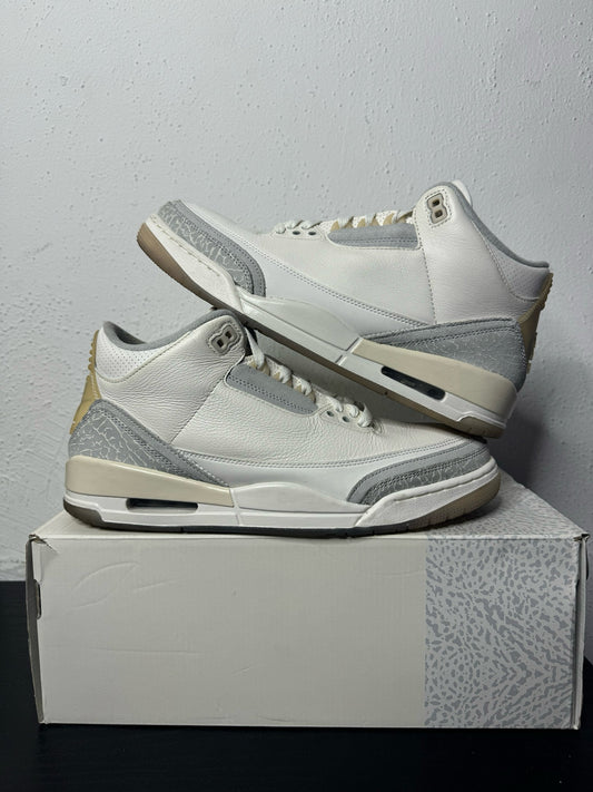 JORDAN 3 CRAFT IVORY (USED) / 11