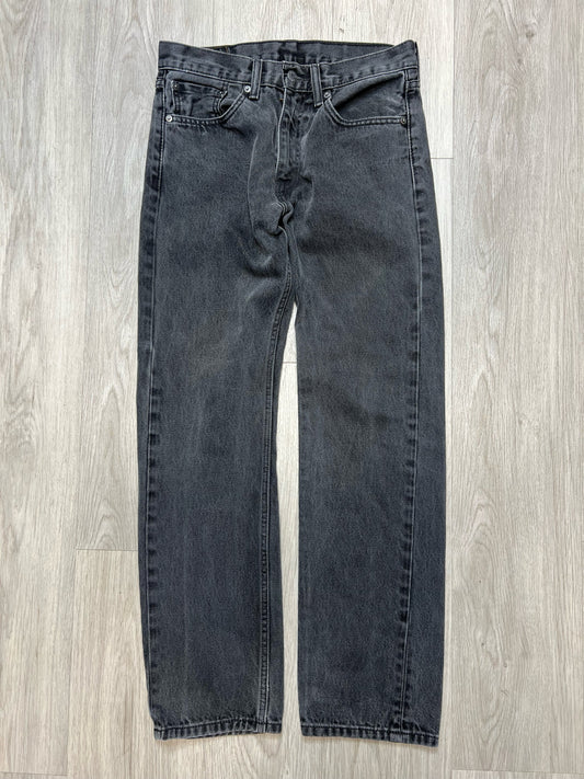 BLACK LEVIS JEANS SZ: 31X32