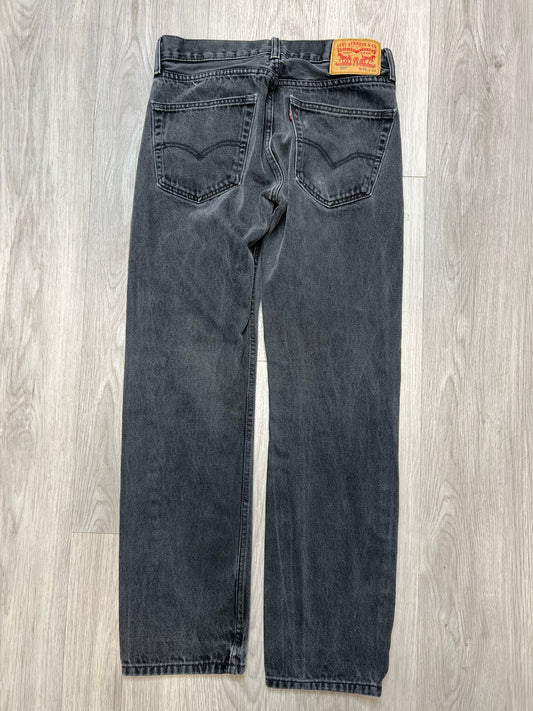 BLACK LEVIS JEANS SZ: 31X32