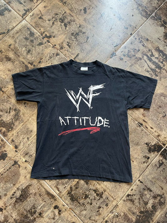 WWF ATTITDUTE TEE / L