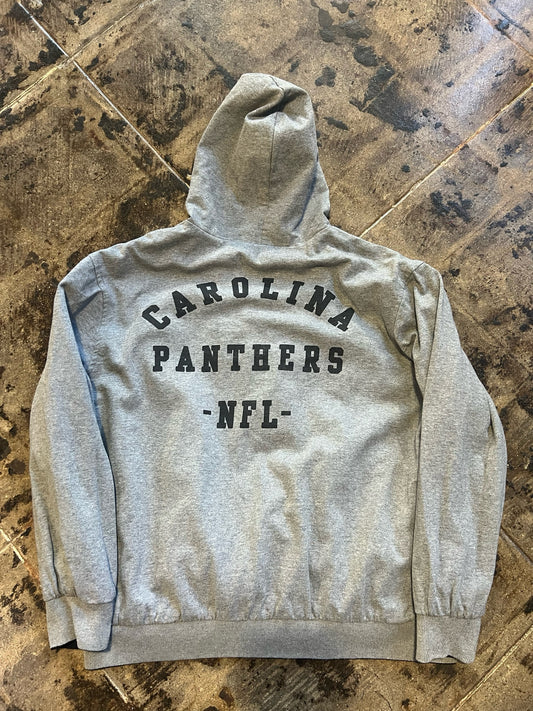 CAROLINA PANTHERS REVERSIBLE ZIPUP SZ: L