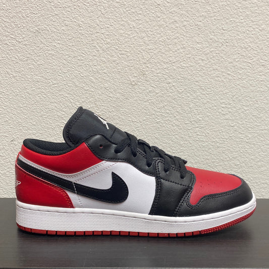 JORDAN 1 LOW BRED TOE