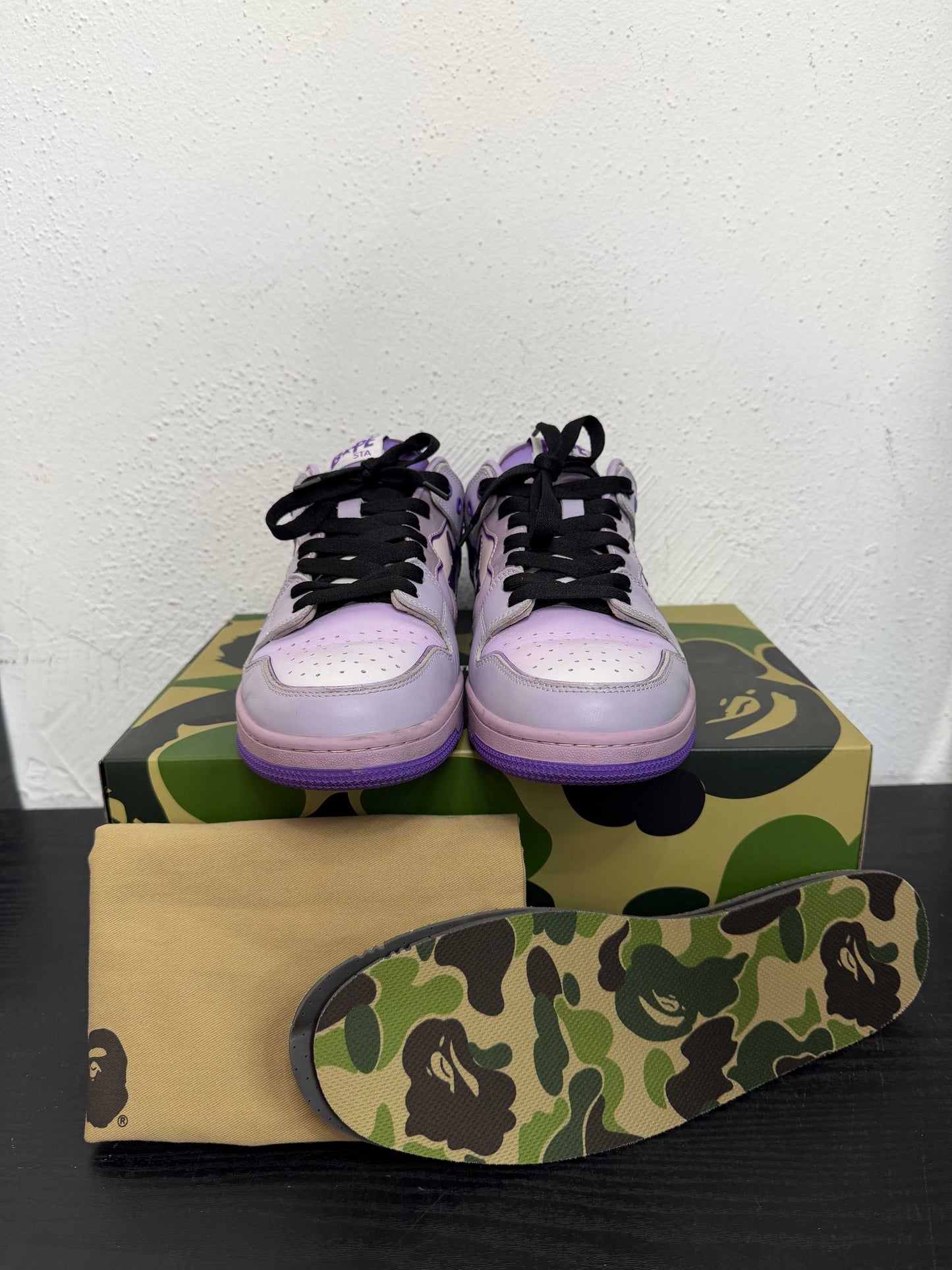 BAPE SK8 STA PURPLE (USED)