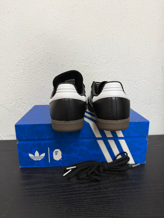 ADIDAS BAPE SAMBA BLK/WHT/GUM (USED)