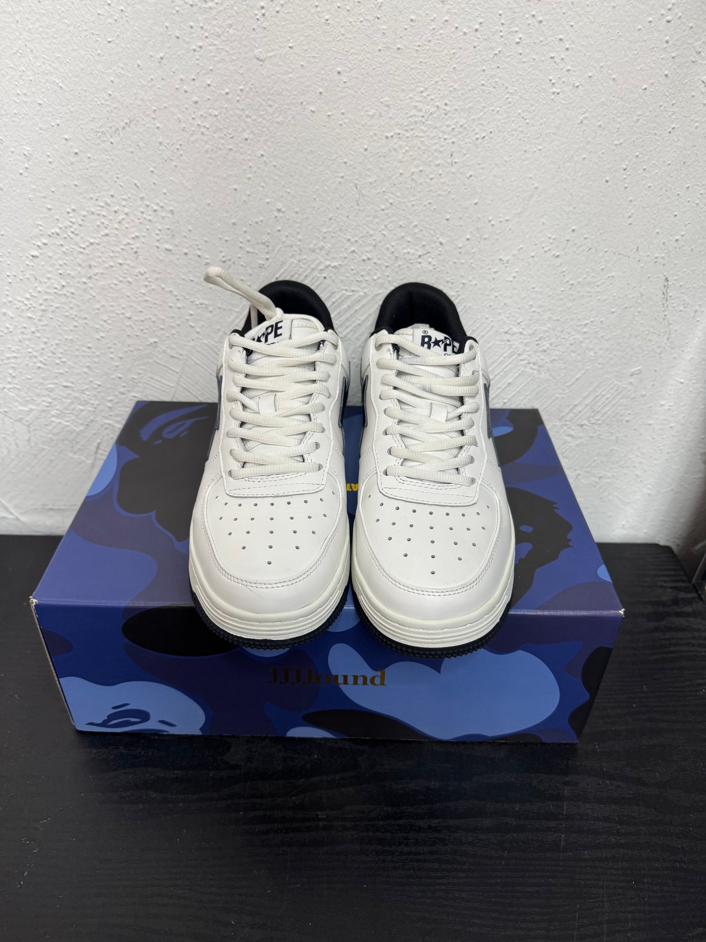 BAPE STA JJJJOUND WHT/NAVY (USED)