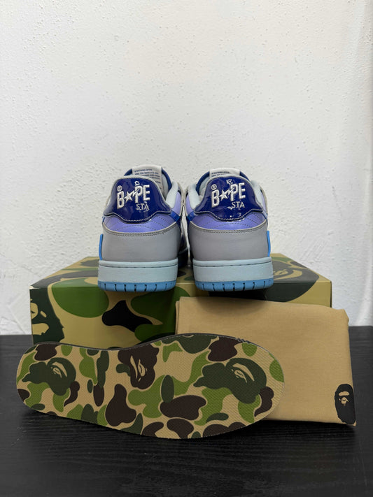 BAPE SK8 STA BLUE/WHT (USED)