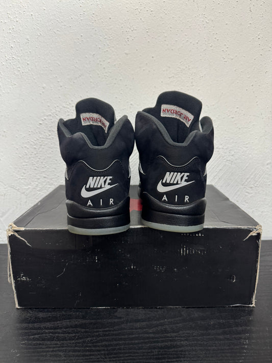 JORDAN 5 BLACK METALLIC (USED