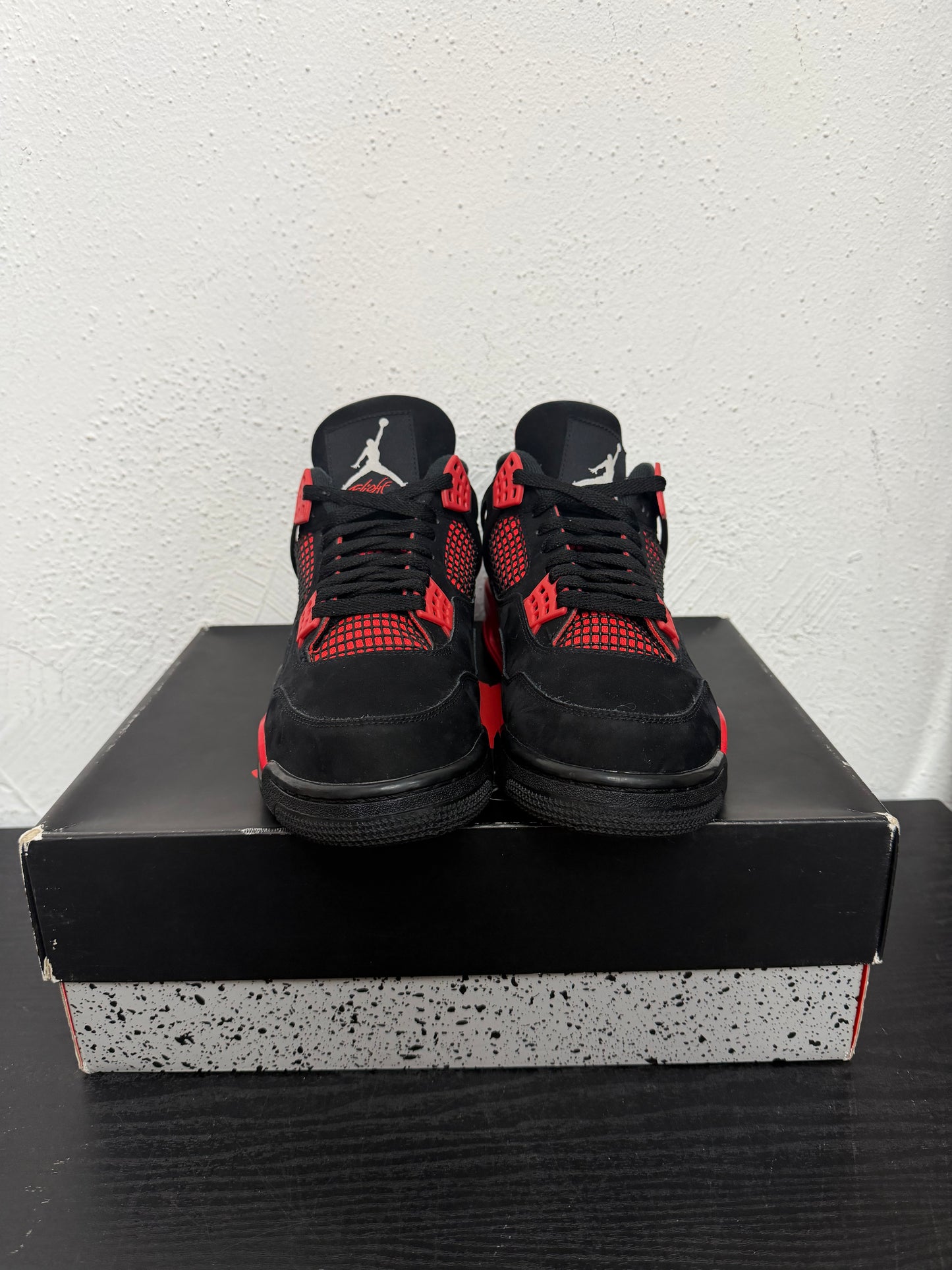 JORDAN 4 RED THUNDER (USED