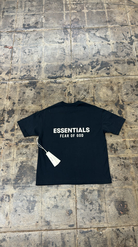 ESSENTIAL JET BLACK CLASSIC FIT TEE