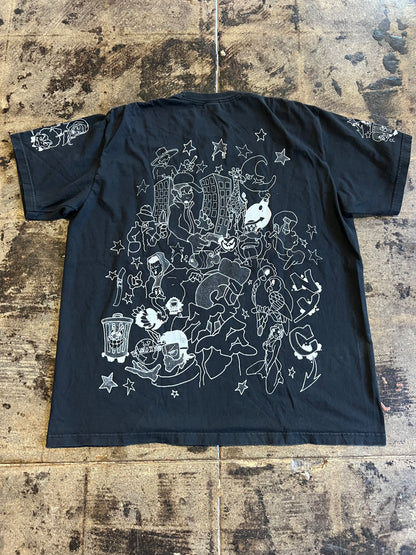 SUPREME DOWNTOWN BLACK TEE