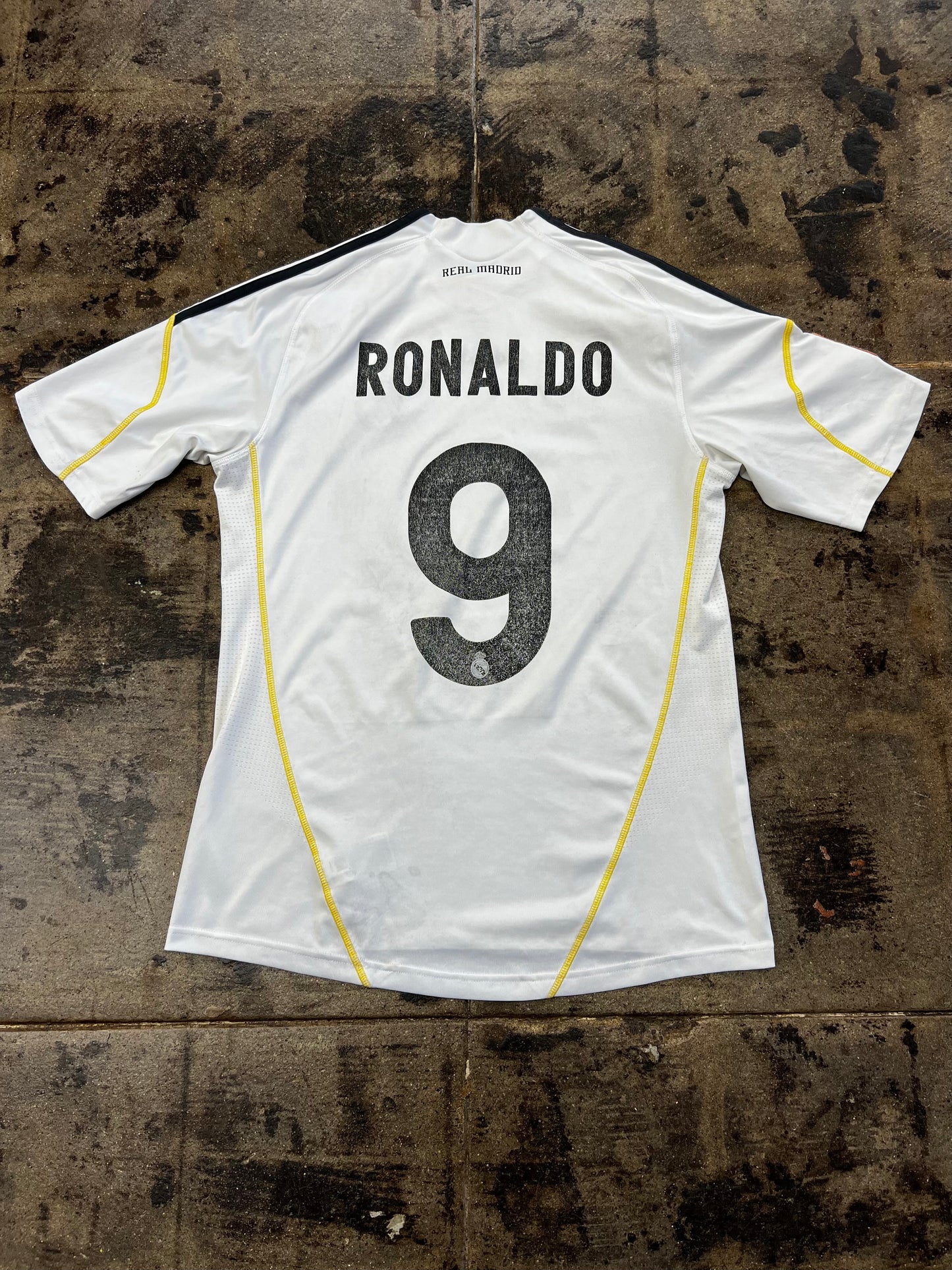 ADIDAS 09-10 REAL MADRID RONALDO HOME JERSEY