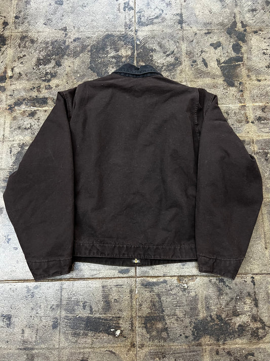 BROWN CARHARTT DETROIT JACKET