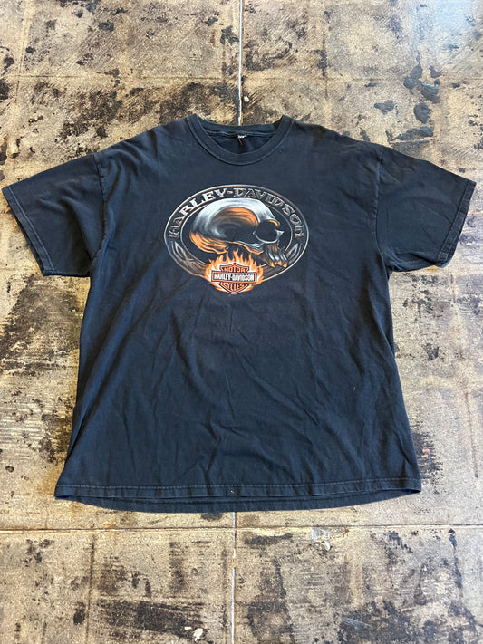 BLACK HARLEY-DAVIDSON UTAH TEE