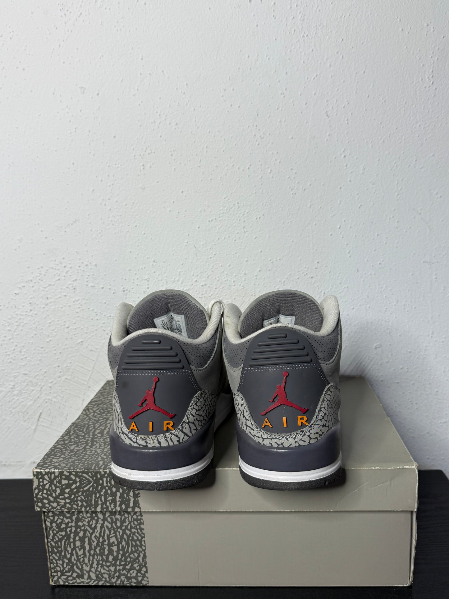 JORDAN 3 COOL GREY (USED)