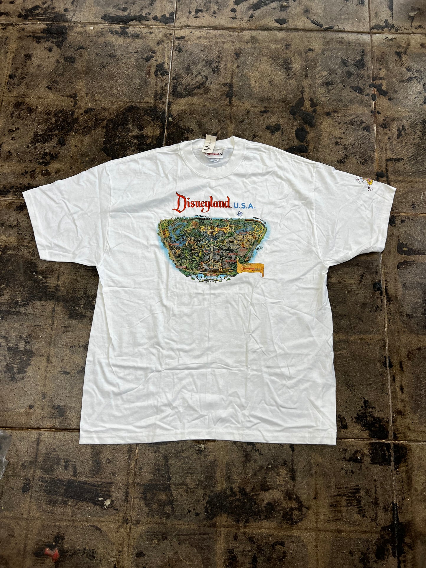 DISNEY 1 DAY LIMITED EDITION MAP TEE