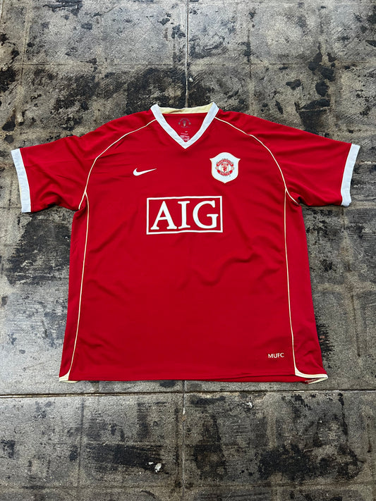 NIKE 06/07 MANCHESTER UNITED RONALDO UEFA HOME JERSEY