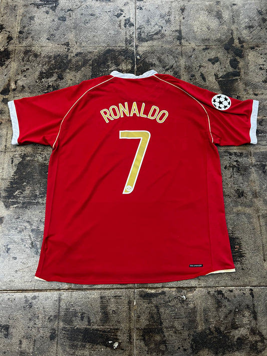 NIKE 06/07 MANCHESTER UNITED RONALDO UEFA HOME JERSEY