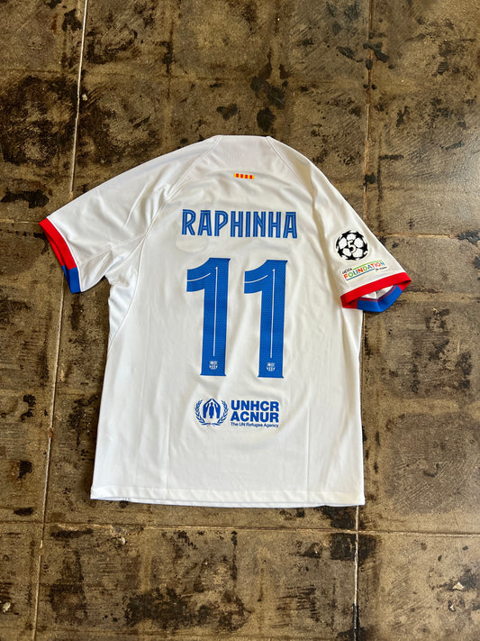 NIKE 23/24 FC BARCELONA RAPHINHA AWAY JERSEY