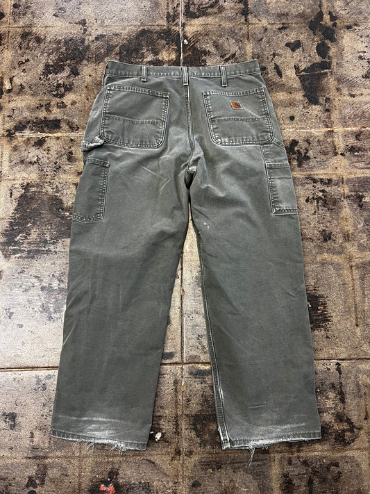 OLIVE  GREEN CARHARTT JEANS