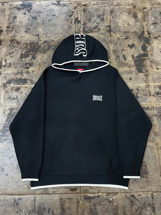SUPREME 2-TONE HOODED SWEATER