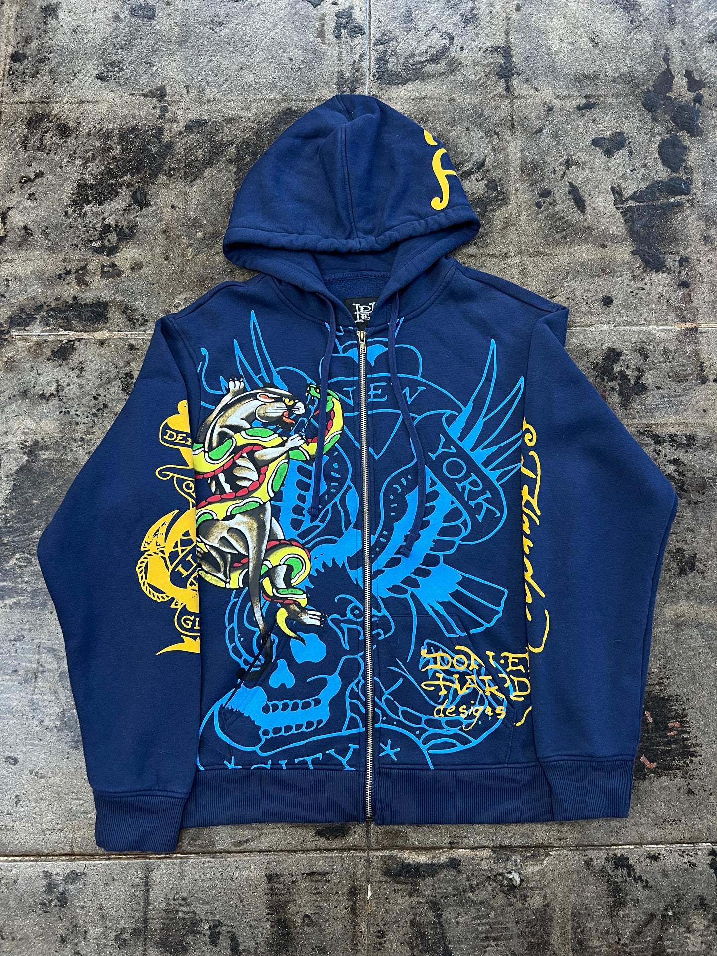 Ed Hardy zip-up jacket