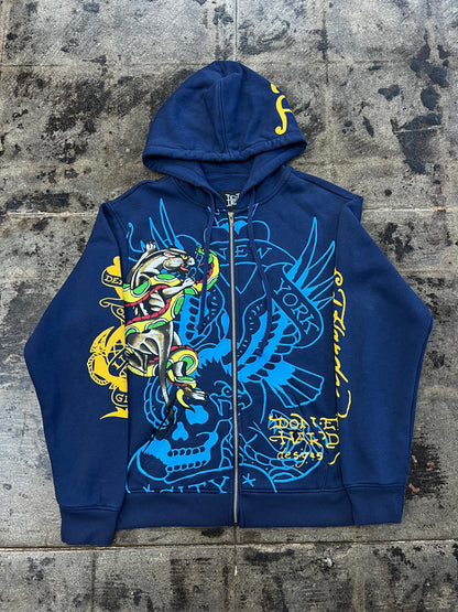 Ed Hardy zip-up jacket