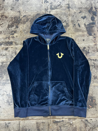 Suede True Religion Zip-up