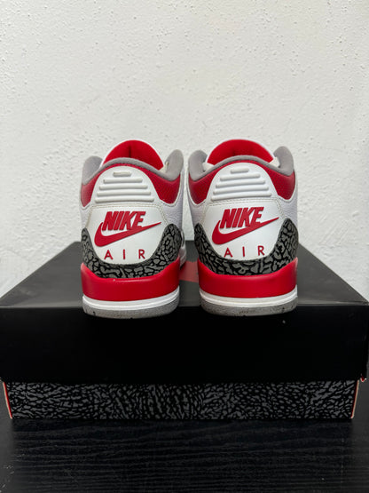 JORDAN 3 FIRE RED (USED)